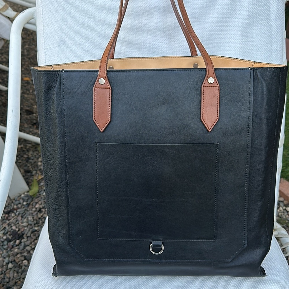 Proenza Schouler Tote back reversible black and light tan rare